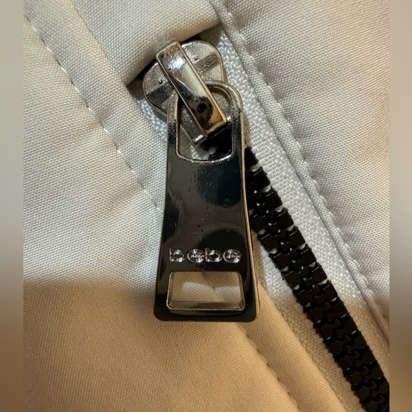 BEBE WHITE SPORT JACKET | Womens S/P - Picture 10 of 10